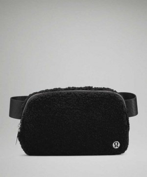 Lululemon Everywhere Belt Fleece Çantası Siyah | SBUXJG-624