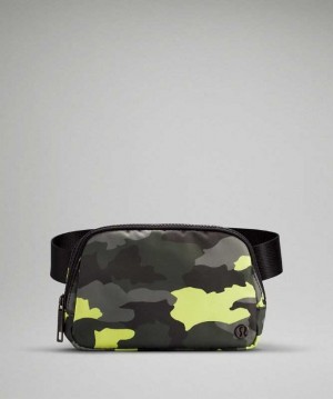 Lululemon Everywhere Belt Çantası Camo Nane Siyah | THGMWK-872