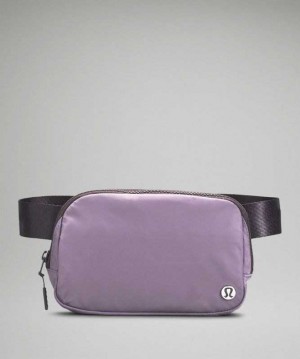 Lululemon Everywhere Belt Çantası Lavanta Siyah | RVBUCL-682