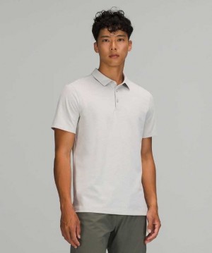Lululemon Evolution Polo Erkek Üstler Gri | IVBEKS-752