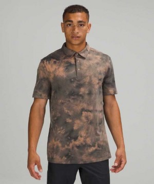 Lululemon Evolution Sleeve Polo Shirt Erkek Üstler Gri | YVHULR-073