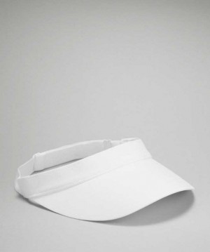 Lululemon Fast Paced Run Visor Şapkalar Beyaz | YIKNBG-523