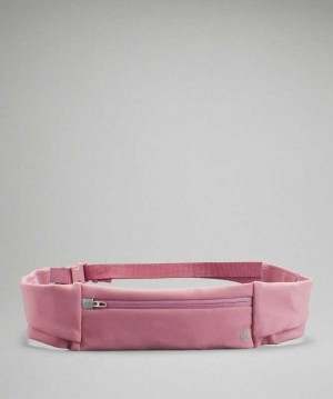 Lululemon Fast and Free Running Belt Çantası Pembe | KMVQXZ-428