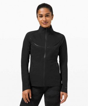 Lululemon Fast and Free Windbreaker Kadın Mont Siyah | BLUENO-586
