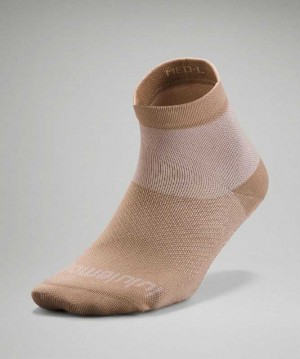 Lululemon Find Your Balance Studio Ankle Kadın Çorap Soft Sand | HYGFBL-951