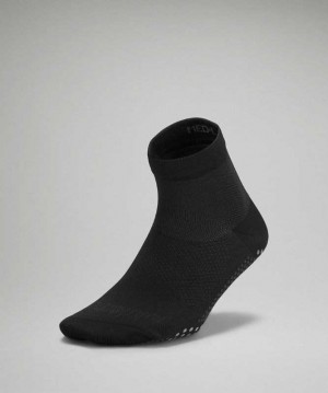 Lululemon Find Your Balance Studio Ankle Kadın Çorap Siyah | AOXUQM-805
