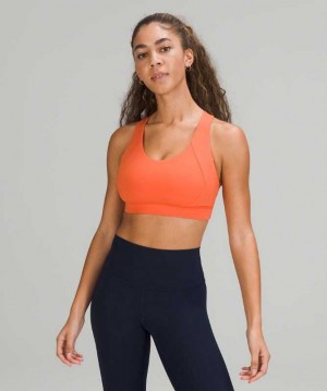 Lululemon Free to Be Elevated Kadın Spor Sütyeni Mercan | POCYDG-985