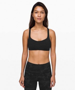 Lululemon Free to Be Kadın Spor Sütyeni Siyah | GTQWOU-420