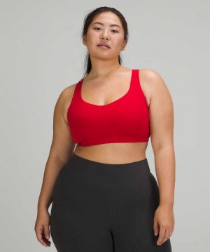 Lululemon Free to Be Serene Light Support, C/D Cup Kadın Spor Sütyeni Koyu Kırmızı | SCLXEP-625