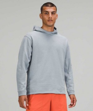 Lululemon French Terry Oversized Erkek Kapşonlu Chambray | QXHYSI-371