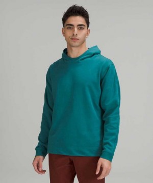Lululemon French Terry Oversized Erkek Kapşonlu Koyu | ZLJXBO-931