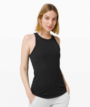Lululemon Full Day Ahead Kadın Üstler Siyah | IETSDY-569