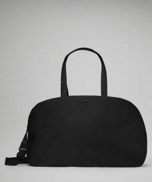 Lululemon Go Getter Large Weekender 34L Puffy Çantası Siyah | OCWPYR-352