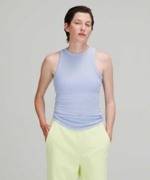 Lululemon Hold Tight Crewneck Kadın Üstler Mavi | KLGSBO-908