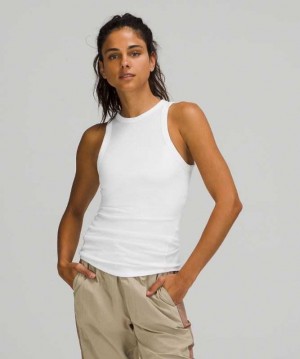 Lululemon Hold Tight Crewneck Kadın Üstler Beyaz | URXWDF-102