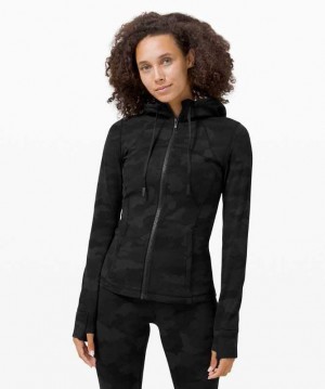 Lululemon Hooded Define Nulu Kadın Mont Camo Koyu | QBVHNZ-367
