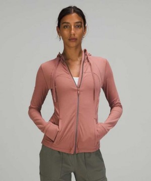 Lululemon Hooded Define Nulu Kadın Mont Spiced Chai | KESLIM-657