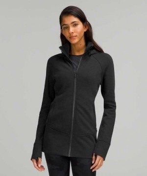 Lululemon Hooded Radiant Kadın Mont Siyah | SDAXJH-156