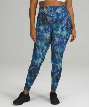 Lululemon Invigorate HR Tight 28" Kadın Tayt Mavi | PQDYMA-087