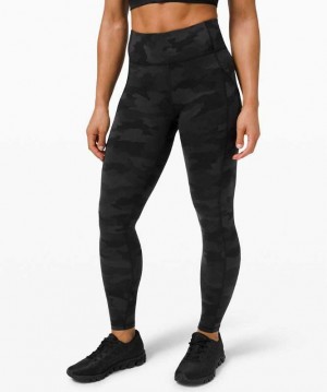 Lululemon Invigorate High-Rise Tight 28" Kadın Tayt Camo Koyu | EBKTMF-437