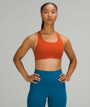 Lululemon Invigorate High Support, B/C Cups Online Only Kadın Spor Sütyeni Aztec Brick | YGUBTO-479