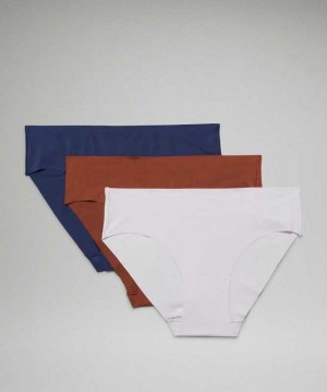 Lululemon InvisiWear Bikini 3 Pack Kadın İç Giyim Kahverengi | ICTERF-406