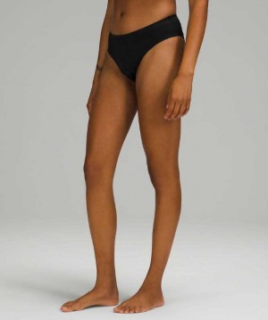 Lululemon InvisiWear Bikini Kadın İç Giyim Siyah | RUHDFM-864