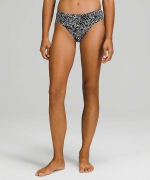 Lululemon InvisiWear Bikini Kadın İç Giyim Beyaz Siyah | WPOKMB-157