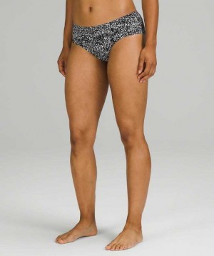 Lululemon InvisiWear Hipster Kadın İç Giyim Beyaz Siyah | EVRTWH-457