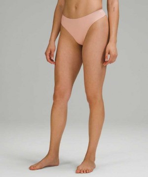 Lululemon InvisiWear Thong Kadın İç Giyim Misty Shell | OGALBI-206
