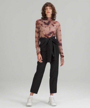 Lululemon LAB Wool-Blend Tie Dye LS Kadın Üstler Bakır | KTHGNQ-745