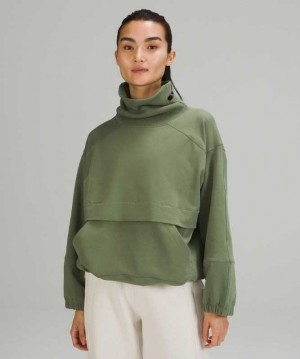Lululemon LA Packable Pullover-to-Pillow Kadın Tişörtü Yeşil | WMVTLD-520
