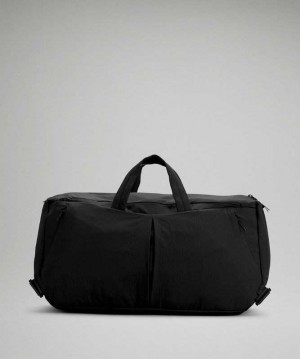Lululemon Lab Convertible Duffle 29L Çantası Siyah | GXMEOL-528
