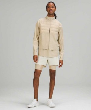 Lululemon Lab Run Vest Erkek Mont Trench | DFHAGK-403