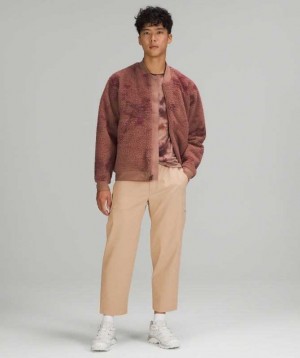 Lululemon Lab Wool-Blend Panter Length Erkek Pantolon Cafe Au Lait | IJDXAR-302