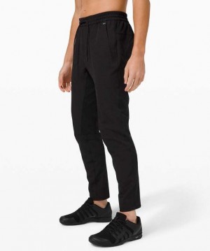 Lululemon License to Train Panter Length Erkek Pantolon Siyah | LJUEGV-852