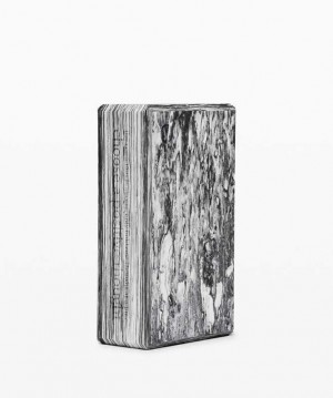 Lululemon Lift And Lengthen Yoga Block Teçhizat Siyah Beyaz | YGJMRV-091