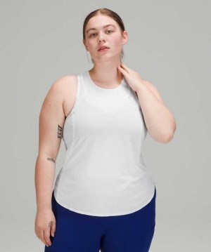 Lululemon Lightweight Run Kit Kadın Üstler Beyaz | NSLZAW-972