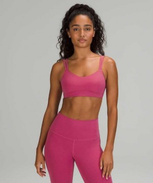 Lululemon Like a Cloud Light Support, B/C Cup Kadın Spor Sütyeni Pembe | USGQRC-509