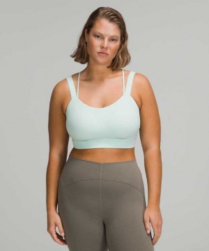 Lululemon Like a Cloud Longline Light Support, D/DD Cup Kadın Spor Sütyeni Nane | CPDYXR-837