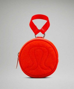 Lululemon Logo Pouch Çantası Kırmızı | VFJOGD-783