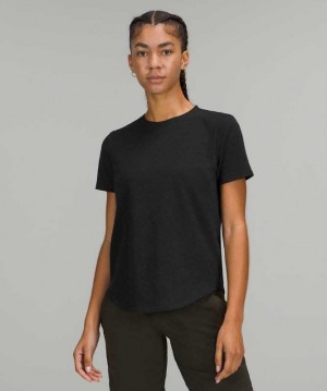 Lululemon Love Crew Kadın Üstler Siyah | LHDQNS-106