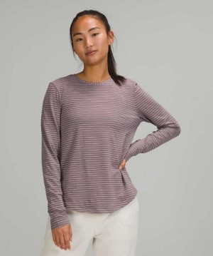 Lululemon Love Long Sleeve Shirt Kadın Üstler Beyaz | DITXJQ-659