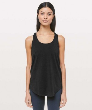 Lululemon Love Pleated Kadın Üstler Siyah | ZEYVWI-517