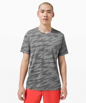 Lululemon Metal Vent Breathe SS Erkek Üstler Siyah | TPEJLF-701