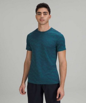 Lululemon Metal Vent Breathe T Erkek Üstler Koyu | YGPSMU-984