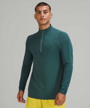 Lululemon Metal Vent Tech 1/2 Zip 2.0 Erkek Üstler Koyu | GANXMI-210