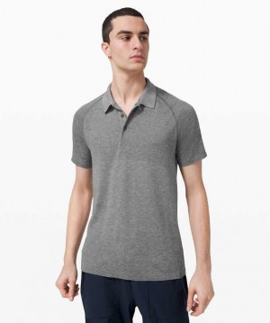 Lululemon Metal Vent Tech Polo 2.0 Erkek Üstler Beyaz | VATGKO-382