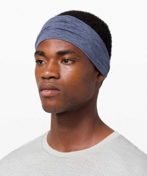 Lululemon Metal Vent Tech Saç Bandı Mavi | JSKVTY-683