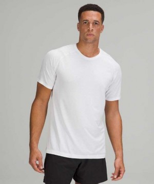 Lululemon Metal Vent Tech Sleeve Shirt 2.0 Erkek Üstler Beyaz Beyaz | ZRJOYK-375